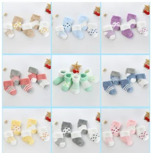 kf-H08008cee7843463fb001c41c367e323aq-5-Pairs-lot-To-24M-Newborn-Baby-s-Terry-Socks-2024-New-Arrival-Winter-Warm-Socks 5 Pairs/lot To 24M Newborn Baby's Terry Socks 2024 New Arrival Winter Warm Socks for Infants Girls Boys Thick Sock for Toddler