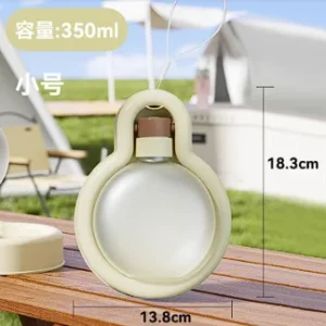 kf-S39439242485a4a0fbabf3ece9b9cd9afM 2024 popular 14oz pet feeder insulated stainless steel dog travel water bottles with storage bowl