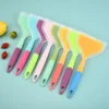 Kitchen Spatula Ware Scoop Cooking Utensils Colorful Silicone Kitchen Scraper Beef Meat Egg Wide Pizza Cooking Tools Shovel