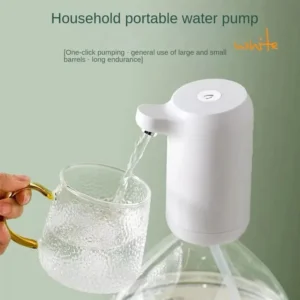 kf-Sca093cb417dc46f1b0238aa716a3701fS Small Gallon Water Pump Electric Office Carboy Camping Portable Automatic Dispatcher System USB 5V Bottles Dispensing Tap Faucet